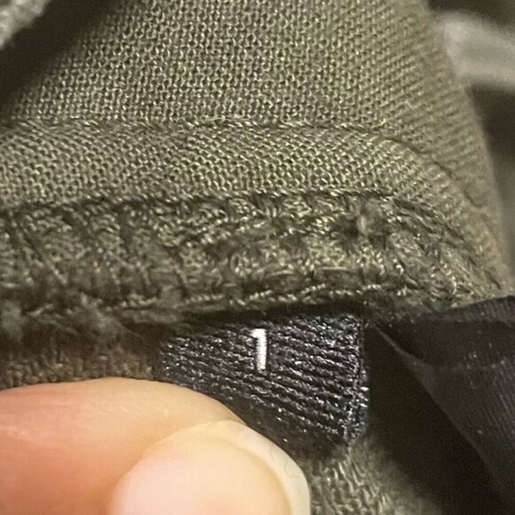 The Kooples Olive Green High-Waisted Shorts – Size 1 (XS/S) - Picture 16 of 16